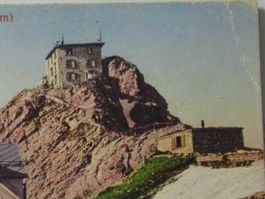 Säntiswirtshaus & meteorologische Station 1913