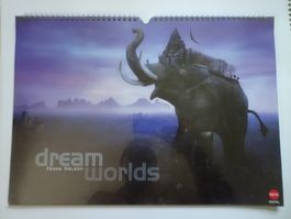 Wandkalender Dream Worlds Frank Melech Heye Kalender