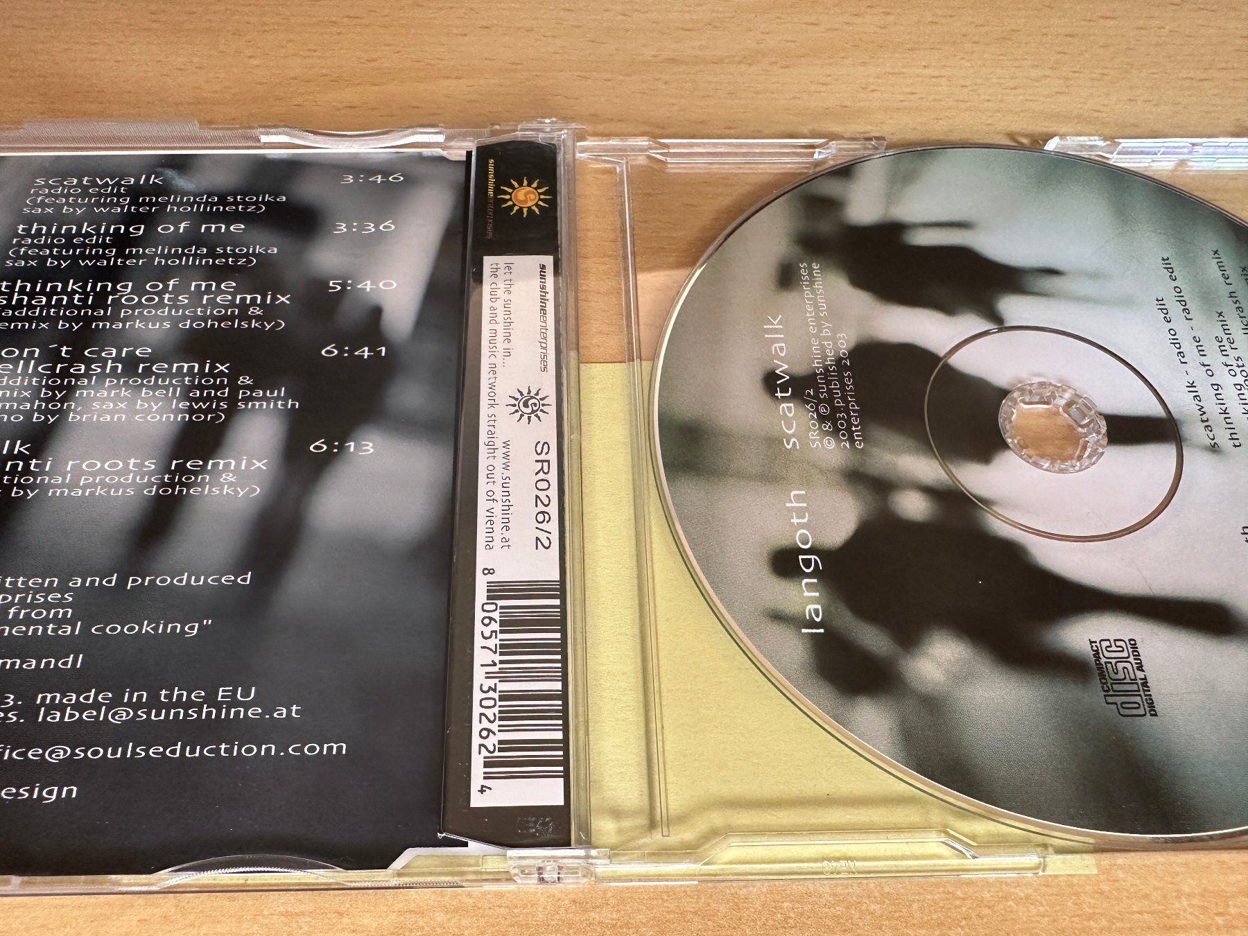CDs: Langoth – Scatwalk - Maxi CD – Gebraucht aus Rikon im Tösstal von Alpenmutz 1
