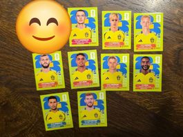 Panini 2026 WM USA SWE Schweden 9 Stk. (Preis pro Stück!!!)
