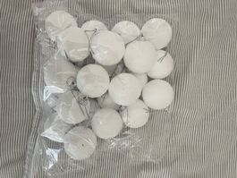 Wiehnachtskugeln Schneeoptik