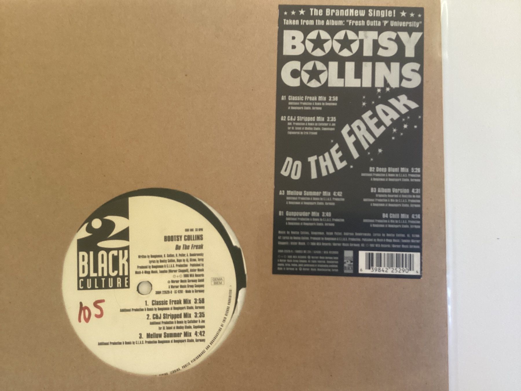 Vinyles: Bootsy Collins Maxi-Single Do The Freak Vinyl – D'occasion à Gutenswil par Hamzian