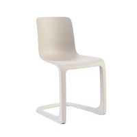 5x Vitra EVO-C Designstuhl Elfenbein Jasper Morrison Wie neu
