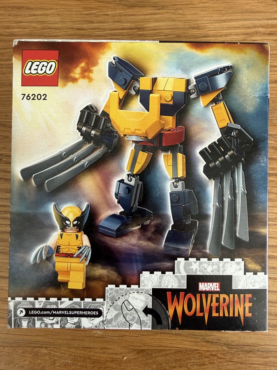 Lego Kit di costruzioni: Lego 76202 Wolverine Mech Armour – Nuovo e nell'imballaggio originale da Zürich venduto da WField 1
