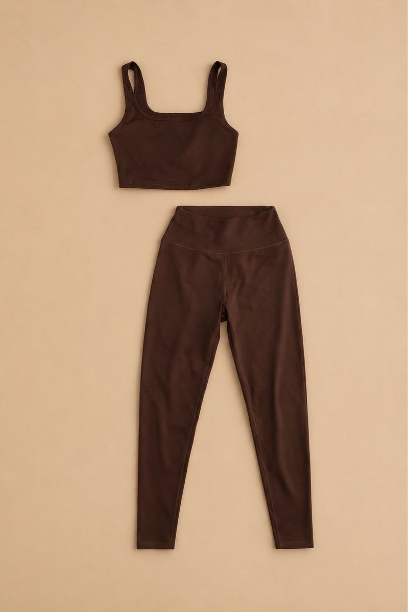 Leggings: ENSEMBLE SPORT CHOCOLAT – Neuf (Voir description) à Lausanne par KeNaChic 1