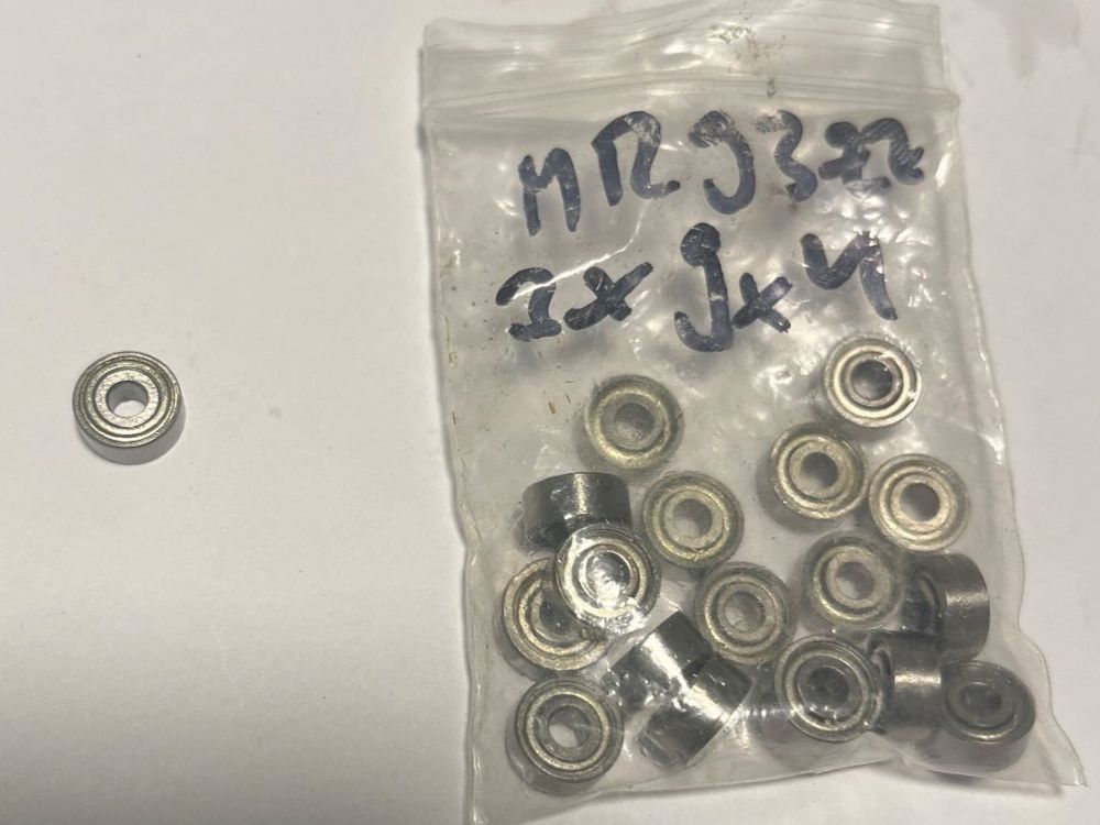 MR93-ZZ Kugellager (3 x 9 x 4 mm) 1