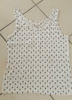 Weisses Sommer Top Grösse S