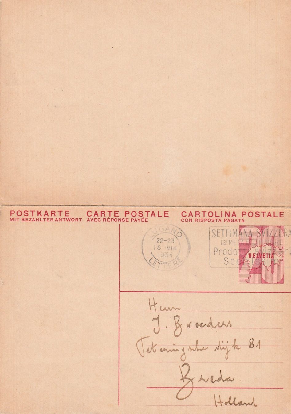 Tous les timbres: 20 Rp. Doppel-GS-Pk – D'occasion à Rorschacherberg par fratovi2