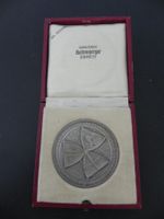 Medaille EröffnungEisenbahn Bevers Schuls Tarasp 1918 Silber