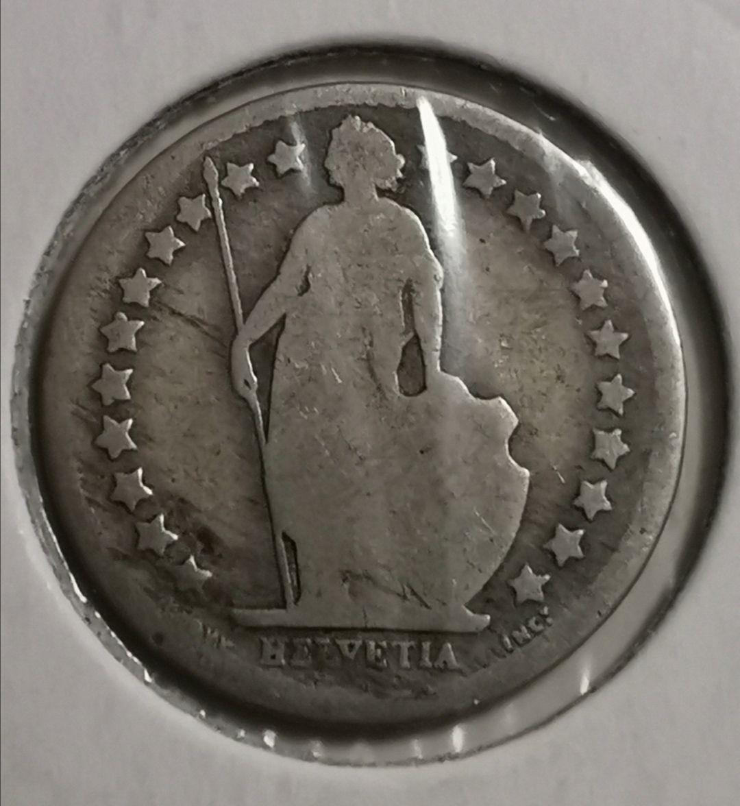Tutti le monete: 50 Rappen 1881 Silber – Usato da Zürich venduto da turbopuz 1