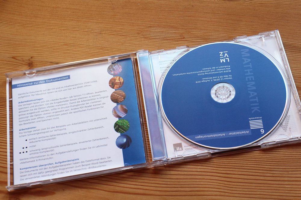 Mathematik 6 cd arbeitsbl tter arbeitsblattvorlagen lmvz kaufen