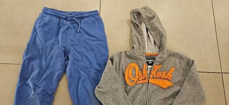 Trainerhose und Faserpelz Gr. 134