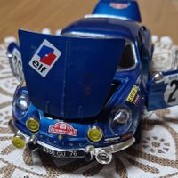 Alpine A110 Rallye Monte Carlo (bburago) scale 1/16