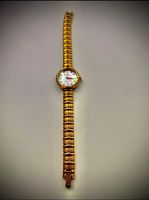 Maurice Lacroix 59491 Quartz Perlmutt vergoldet