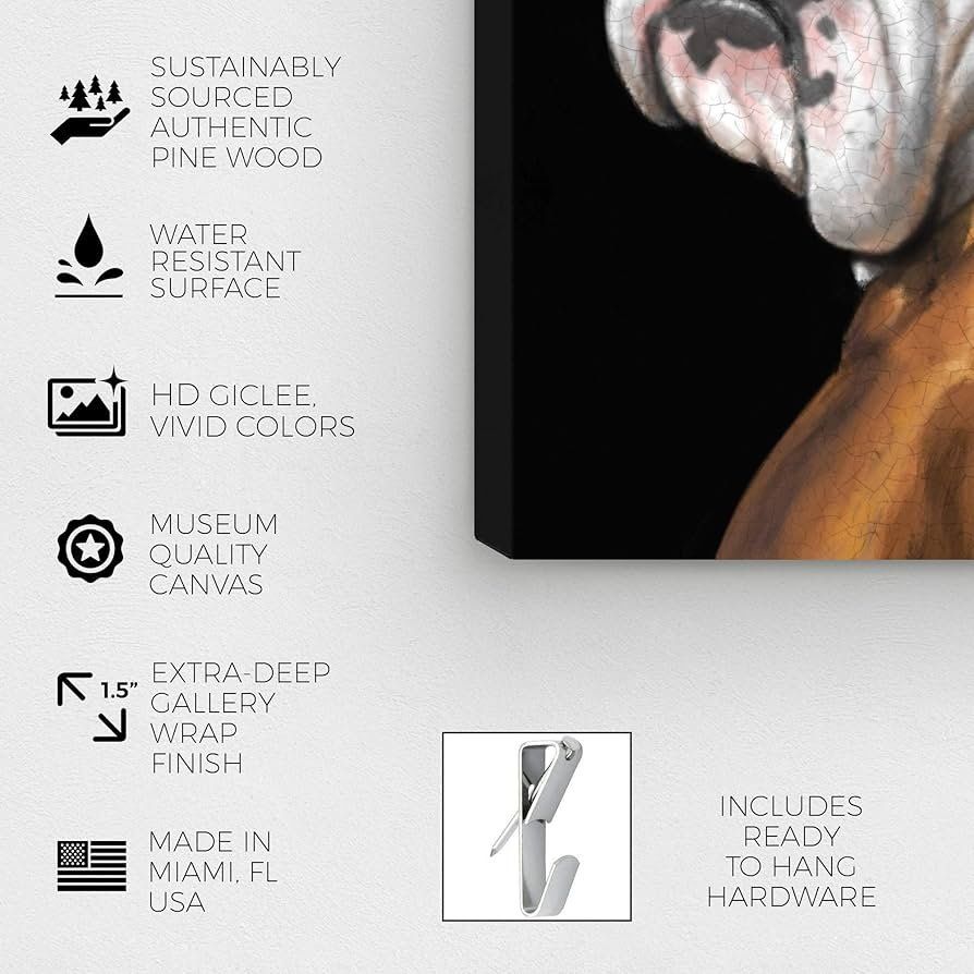 Foto & Immagini: Oliver Gal - Dog with pearl earring – Nuovo (secondo la descrizione) da Wolfhausen venduto da Gmarie 1