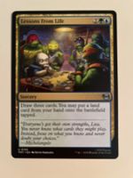1 x Lessons from Life - Magic: The Gathering - MtG