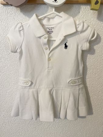 Ralph Lauren White Tennis Dress - Size 3M