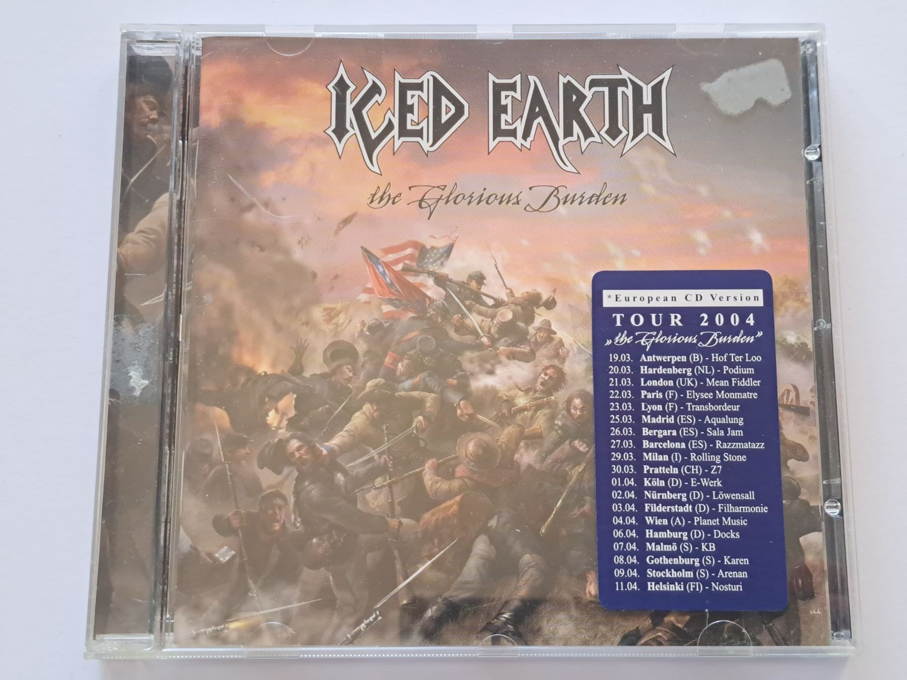 CD: Cd Iced Earth - the Glorious Burdon – Usato da Pully venduto da bro_n52j