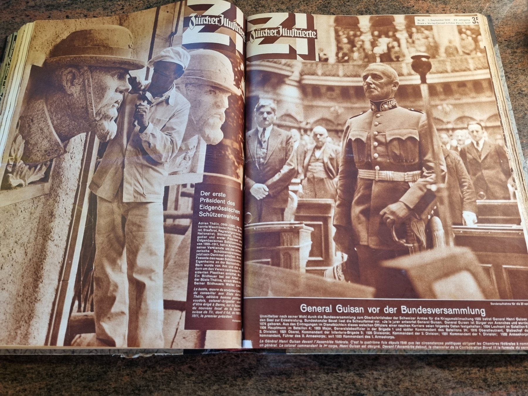 Libri: Zürcher Jllusstrierte Sondernummern 1939 LA und Militär – Usato da Trachslau venduto da post35 6
