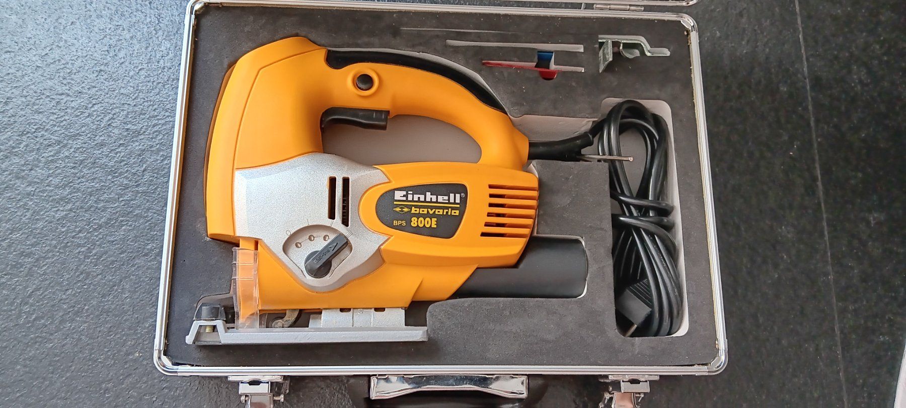 Einhell Sägen: Einhell Bavaria BPS 800 E mit Tragekoffer/ Stichsäge /ab 1.- – Gebraucht aus Biberist von Devision01 4