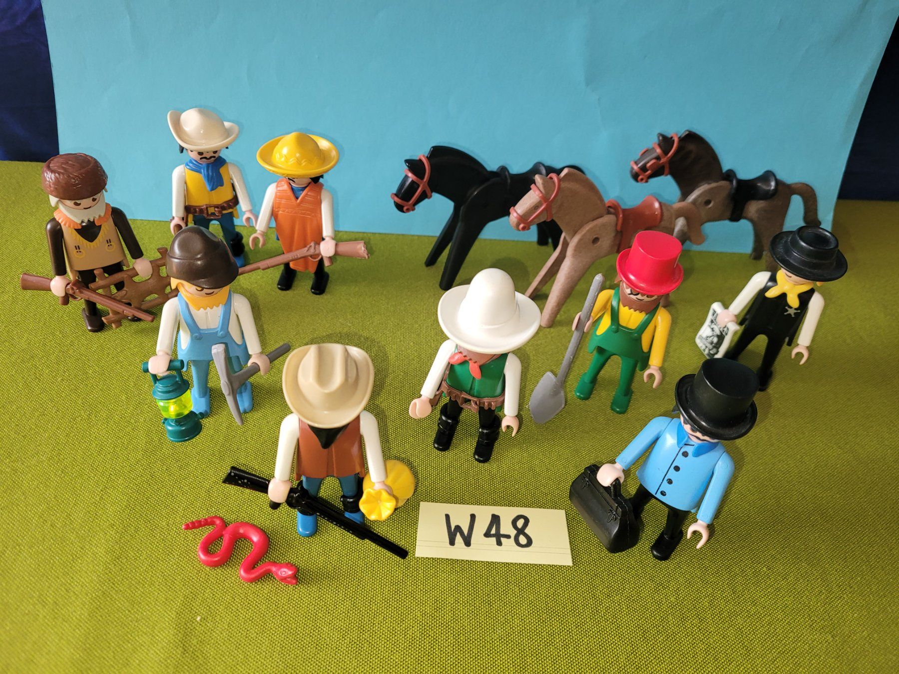 Playmobil Giocattoli: Playmobil Western Figuren W48 – Usato da Aarberg venduto da Fink010