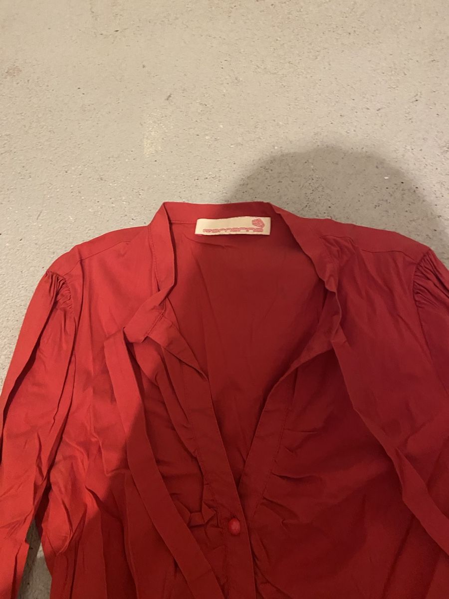 Camicette: Fornarina Bluse rot Gr S – Usato da Horgen venduto da smlecnik78 1
