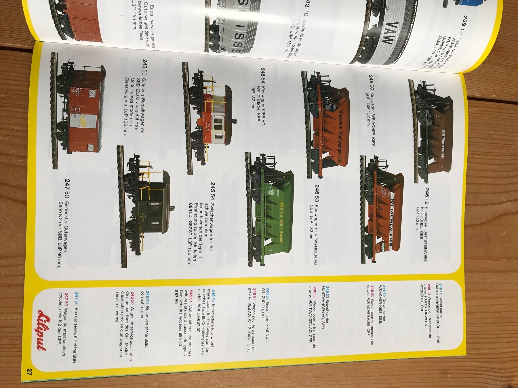Liliput Modellini di ferrovie: liliput katalog 79/80 – Usato da Liestal venduto da ozo2005 2