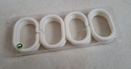 ***** Duschvorhang Ringe - 12 Stück - Neu