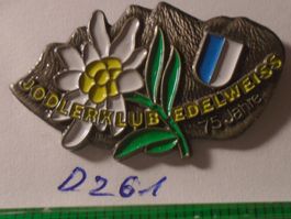 1 Jodlerclub Edelweiss Pin (D261)