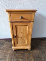 Vintage Kommode Beistelltisch Nachttisch massiv Holz natur