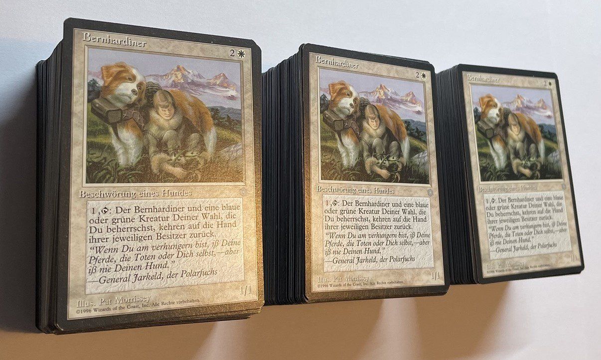 Magic The Gathering Carte collezionabili: Magic The Gathering 3 komplette Uncommon Sets Eiszeit – Usato da Duggingen venduto da nad_6yzh 6