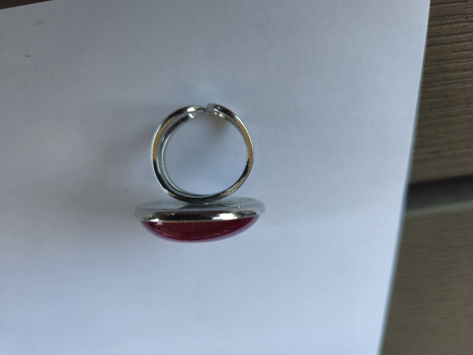 Anelli: Schöner, grosser Ring in pink – Usato da Zuzwil SG venduto da Martino1981 3