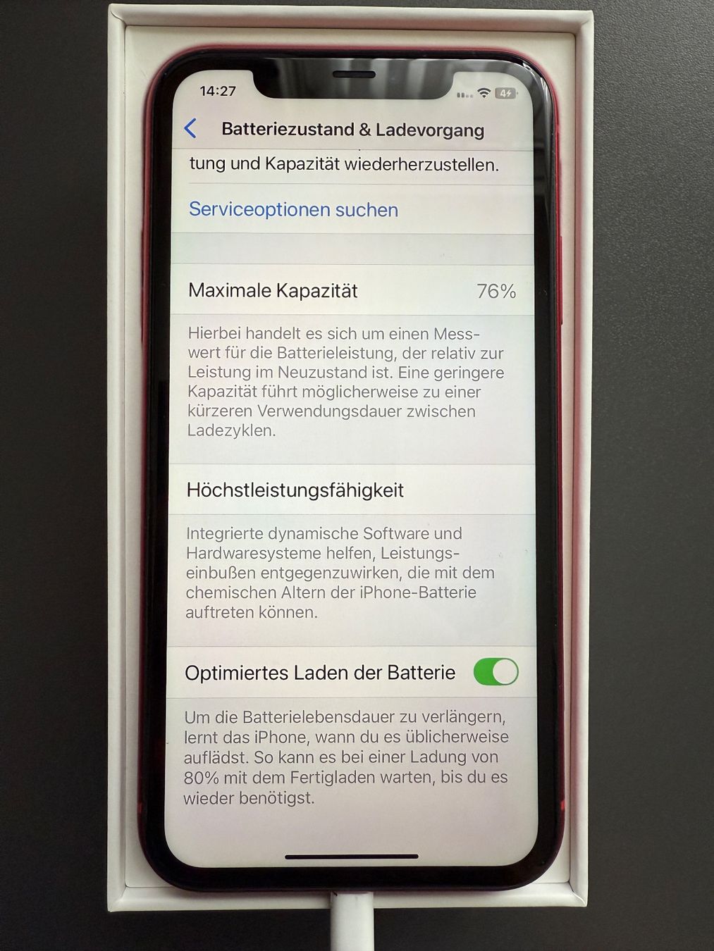 Apple Telefoni cellulari / Smartphones: iPhone 11 Rot 64GB top Zustand – Usato da Oberengstringen venduto da Cybi68 3