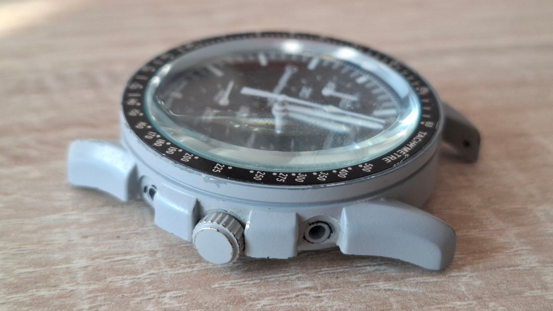 Omega Uhren: OMEGA x Swatch Speedmaster Moonswatch – Defekt aus Lützelflüh-Goldb von Noir7.pk 3
