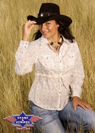 Western Bluse ALYSSA