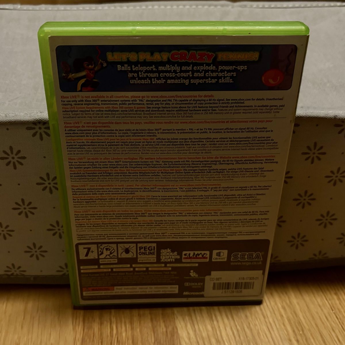 Spiele: Sega Superstar Tennis - Xbox 360 – Gebraucht aus Widen von mxpx_1981 1