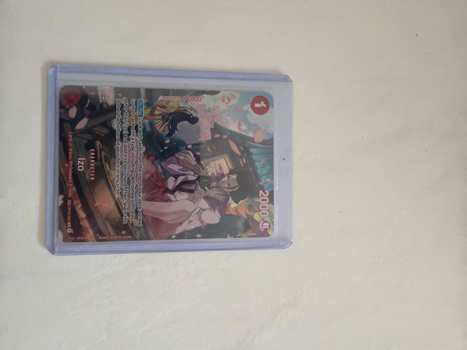 Sammelbilder & Trading cards: ONE PIECE IZO OP03-003 – Neu (gemäss Beschreibung) aus Fahrweid von Celo8953
