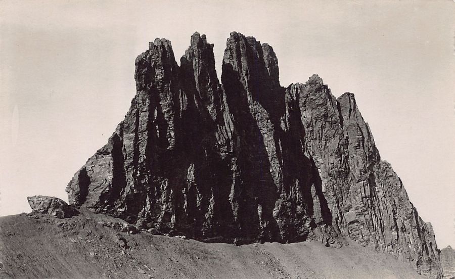 Cartoline postali: ALPIN: Tschinggelochthorn, Ostseite – Usato da Frauenfeld venduto da POML