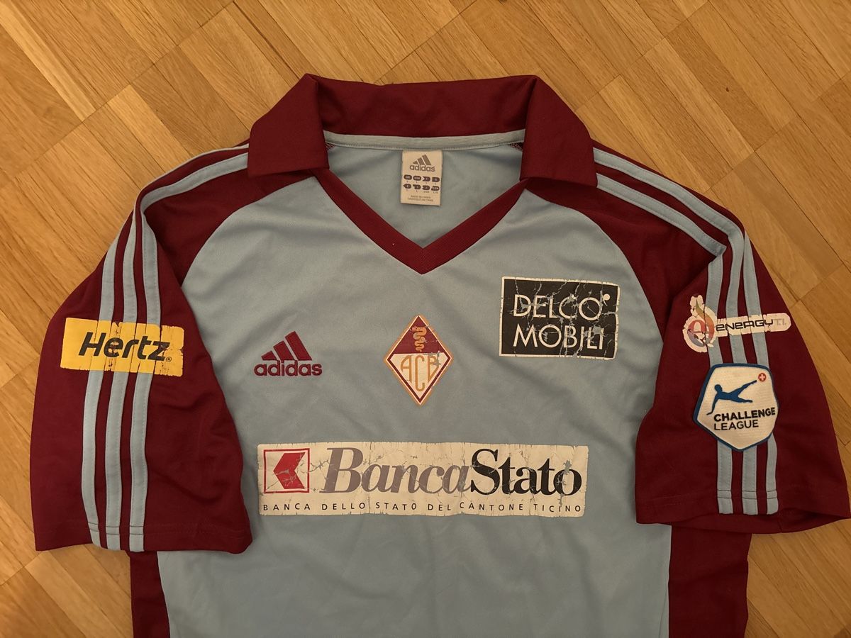Adidas Canottiere & Pantaloni: Matchworn signed Hakan Yakin AC Bellinzona – Usato da Castione venduto da REER 3