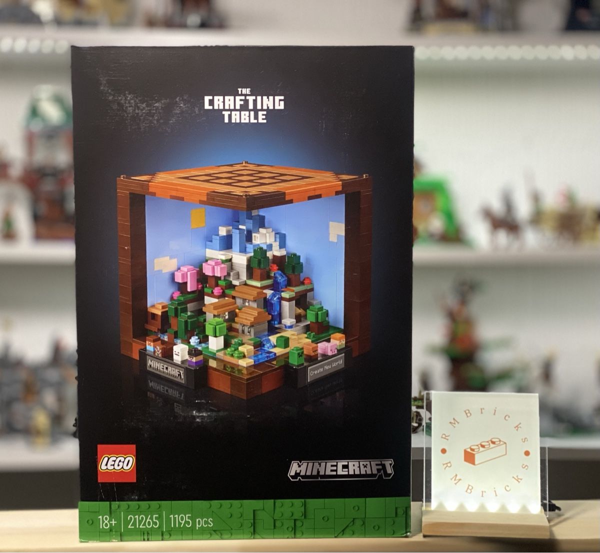 Lego Baukästen: Lego Minecraft The Crafting Table 21265 – Neu und originalverpackt aus Appenzell von RMBricks