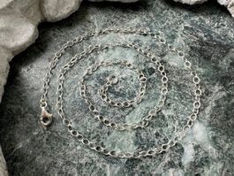 Silber Kette 50cm - Durchmesser 2,8mm  - 3,1g - leicht hell