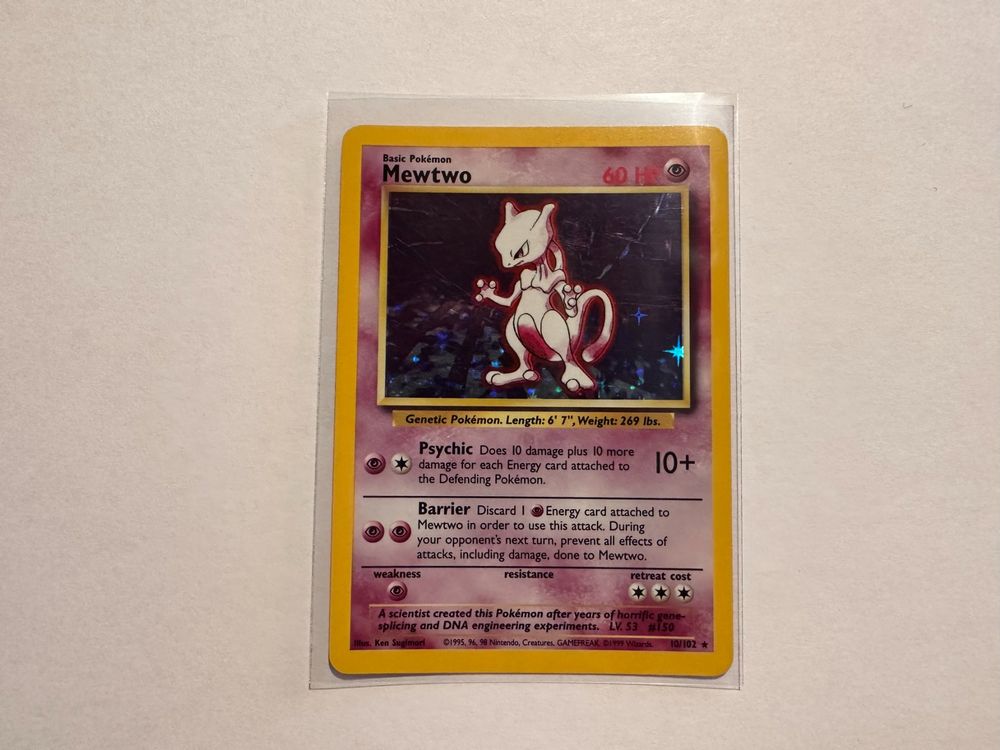 Mewtwo holo Base EN (Gebraucht) in Hagendorn für CHF 45 – mit Lieferung ...