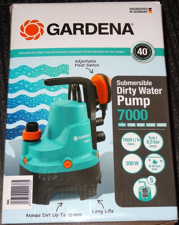 Gardena Classic Klarwasser Tauchpumpe 7000/C 166120 Kaufen auf Ricardo
