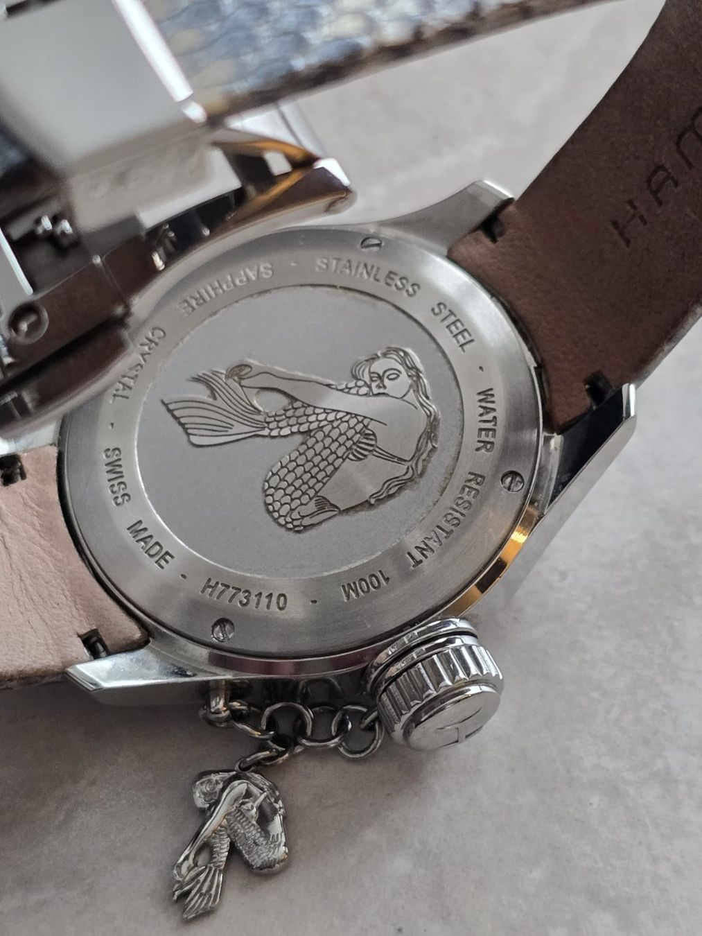 Hamilton Orologi: Hamilton Khaki Perlmutt mit Diamanten – Usato da Untersiggenthal venduto da Tansanit4 5
