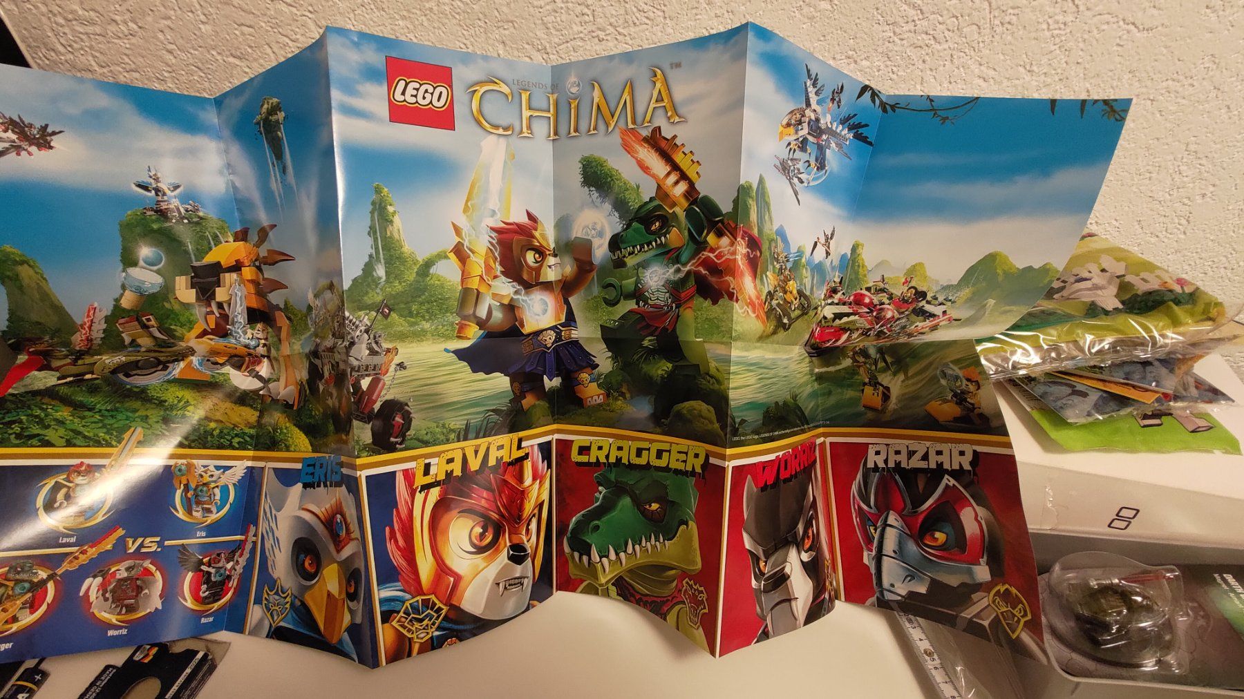 Lego Kit di costruzioni: Schönes Lego Chima Poster ab 1.- – Usato da Dörflingen venduto da anubis-grahl