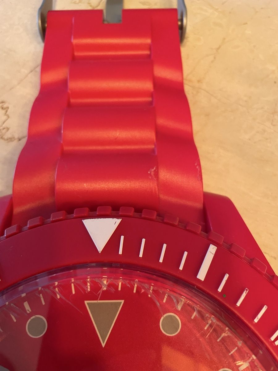 Uhren: Rote Wanduhr – Gebraucht aus Adligenswil von alessandro2007 3
