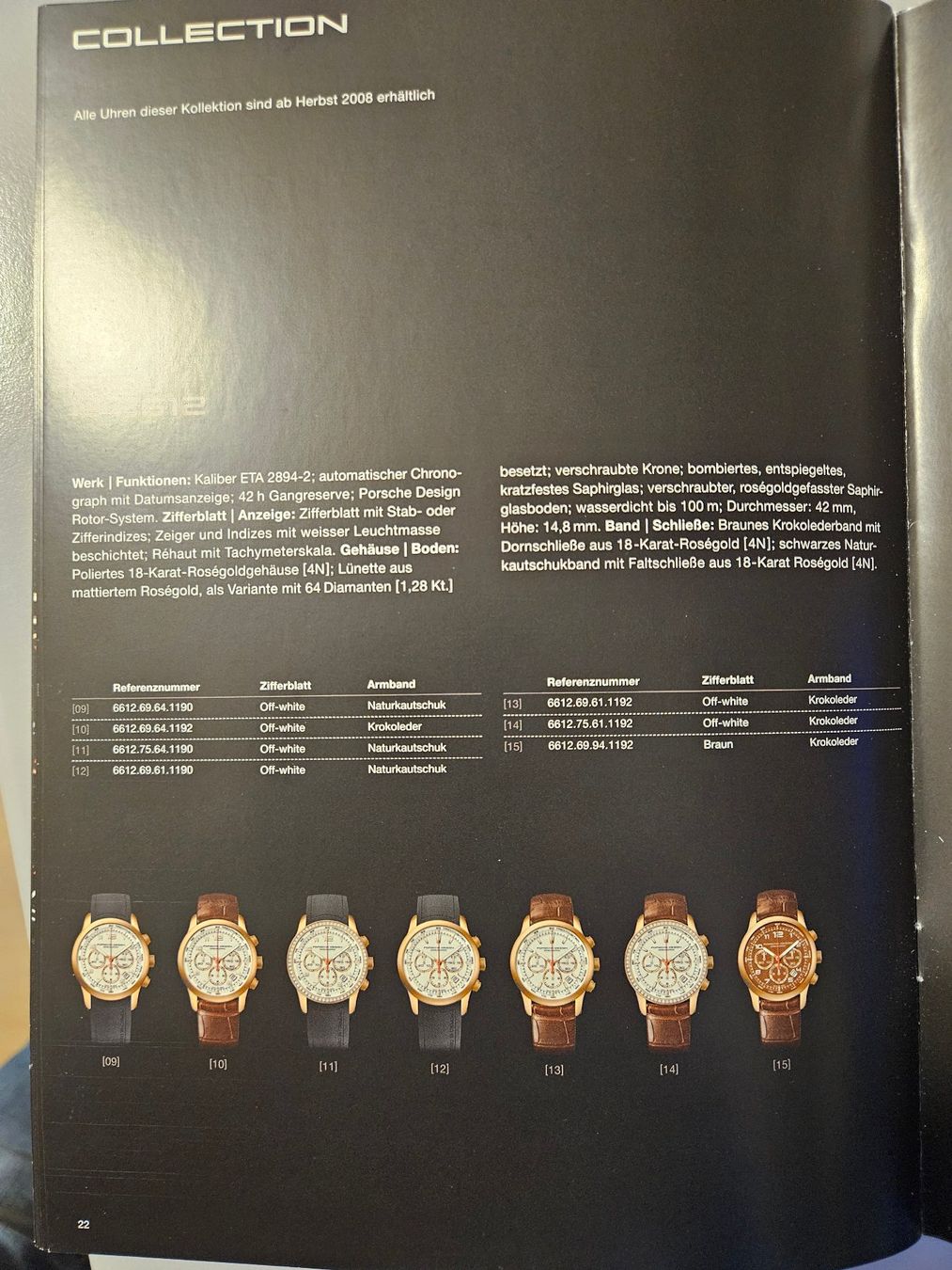 Libri: Katalog Porsche Design by Eterna - Dashboard P'6612 – Usato da Langendorf venduto da Bruenu 4