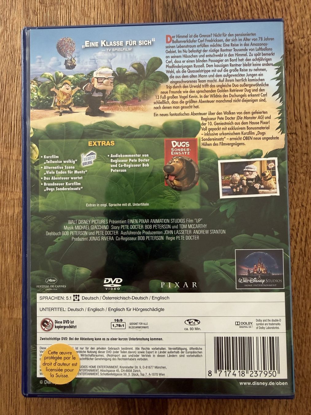 Tous les DVDs: Up (2009) – D'occasion à Zürich par Gekuu 1
