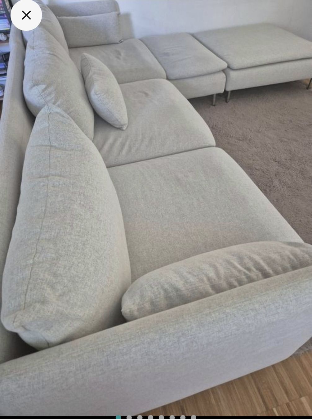 Sofas: Söderhamn Sofa und Hocker – Gebraucht aus Winterthur von mjojansen
