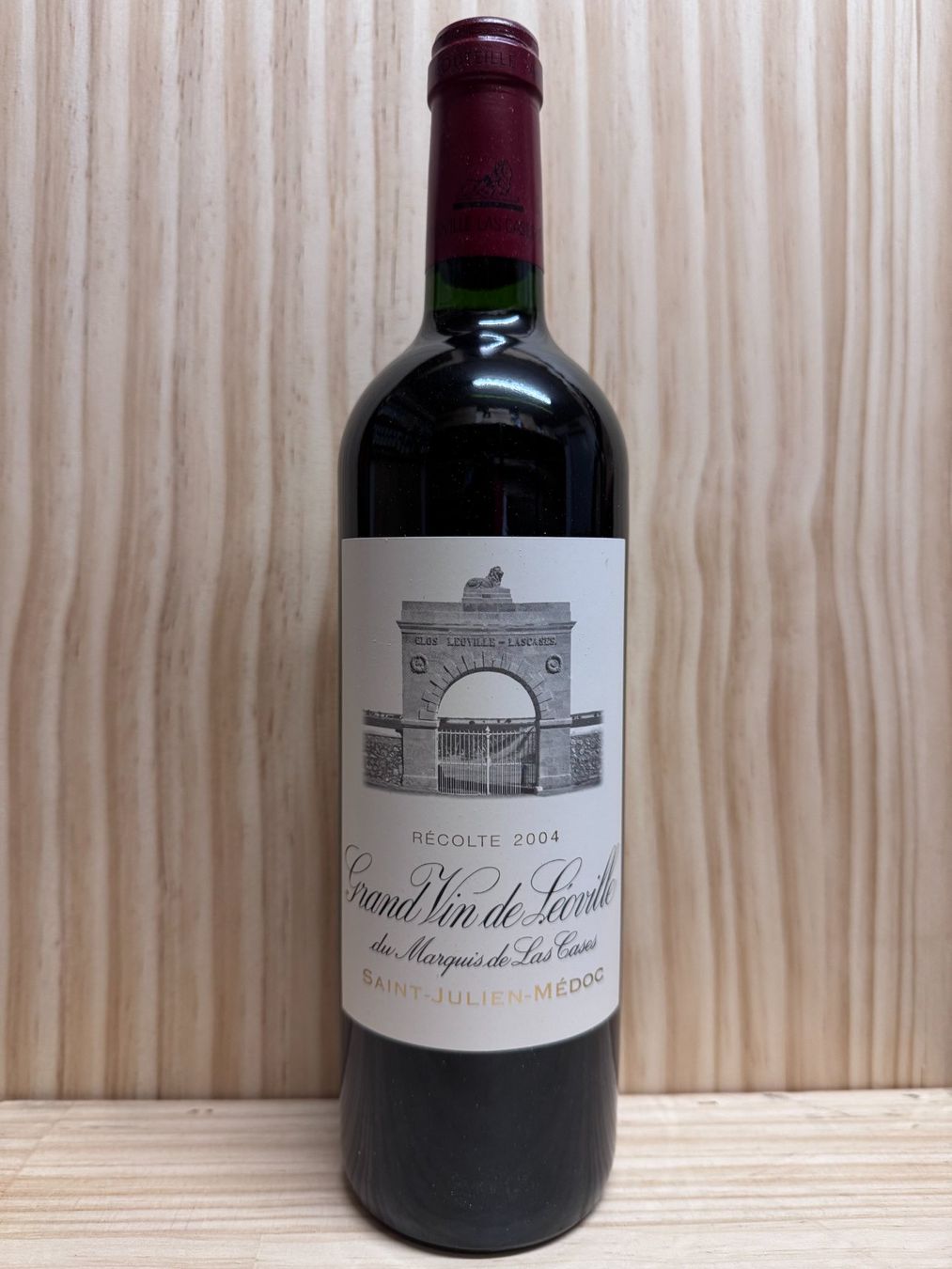 Vino: *** Top Léoville Las Cases 2004 *** – Nuovo e nell'imballaggio originale da Choëx venduto da 7mat